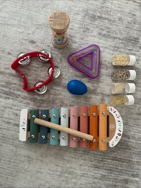 Montessori Musical Tray Items